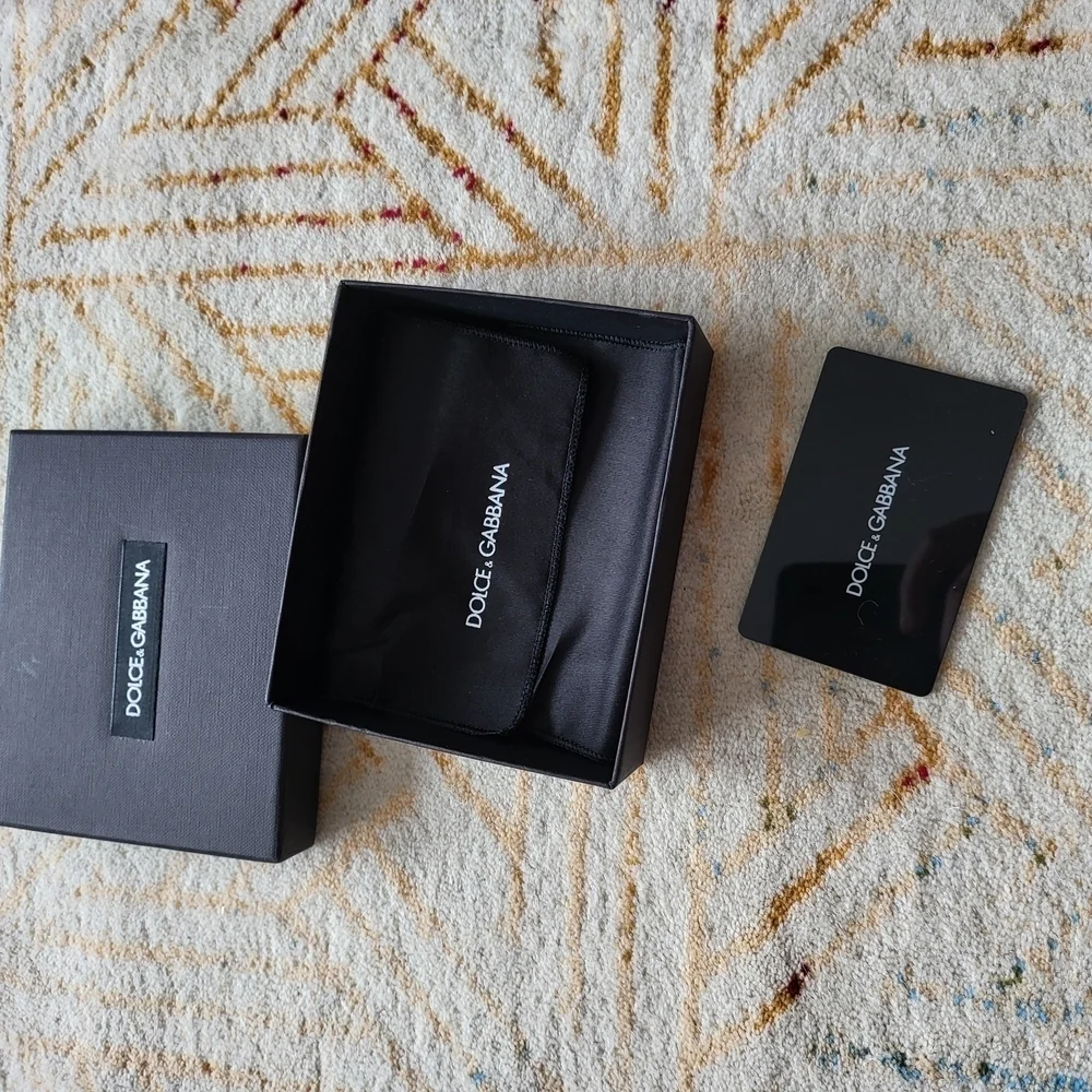 Dolce & Gabbana Black and White Star Wallet
